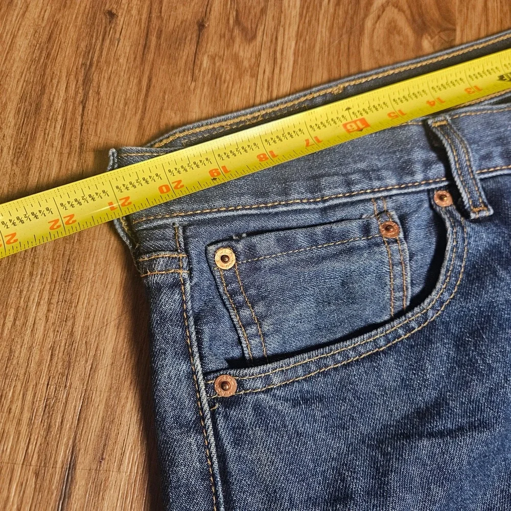 Levi's 501 Original Fit Straight Jeans Button Fly Mens 40x30 Capsule‎ Wardrobe